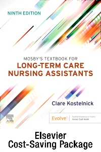 cover image - PROP - Mosby's Textbook for Long-Term Care - Text, Workbook, and Kentucky Insert Package,9th Edition
