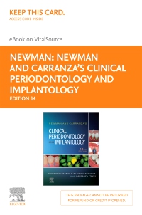 cover image - Newman and Carranza's Clinical Periodontology and Implantology - Elsevier eBook on VitalSource (Retail Access Card), 14th Edition