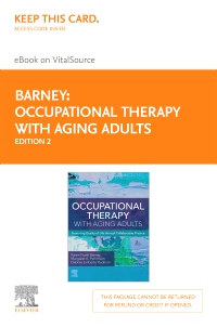 cover image - Occupational Therapy with Aging Adults - Elsevier eBook on VitalSource (Retail Access Card),2nd Edition