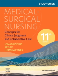 cover image - Study Guide for Medical-Surgical Nursing - Elsevier eBook on VitalSource,11th Edition