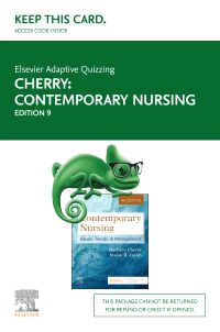 cover image - Elsevier Adaptive Quizzing for Contemporary Nursing (Access Card),9th Edition