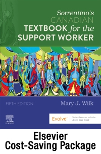 cover image - Sorrentino's Canadian 5ce Textbook and Workbook for the Support Worker - Text,WB and C. Skills Package,5th Edition