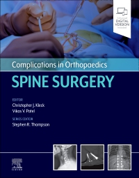 cover image - Complications in Orthopaedics: Spine Surgery, 1st Edition