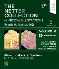 cover image - The Netter Collection of Medical Illustrations: Musculoskeletal System, Volume 6, Part III - Biology and Systemic Diseases,3rd Edition