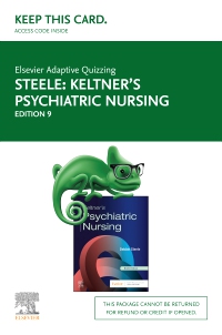 cover image - Elsevier Adaptive Quizzing for Keltner’s Psychiatric Nursing(Access Card)),9th Edition