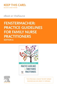 cover image - Practice Guidelines for Family Nurse Practitioners Elsevier eBook on VitalSource (Retail Access Card),6th Edition