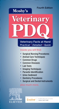 cover image - Mosby's Veterinary PDQ,4th Edition