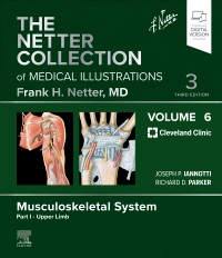 cover image - The Netter Collection of Medical Illustrations: Musculoskeletal System, Volume 6, Part I - Upper Limb - Elsevier E-Book on VitalSource,3rd Edition