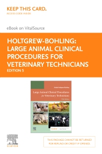 cover image - Large Animal Clinical Procedures for Veterinary Technicians - Elsevier E-Book on VitalSource (Retail Access Card),5th Edition