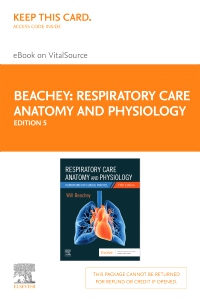 cover image - Respiratory Care Anatomy and Physiology Elsevier eBook on VitalSource (Retail Access Card),5th Edition