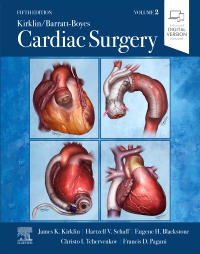 cover image - Kirklin/Barratt-Boyes Cardiac Surgery Volume 2, 5th Edition
