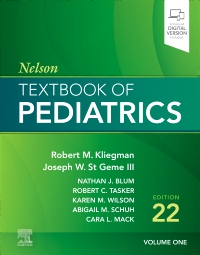 cover image - PART - Nelson Textbook of Pediatrics Volume 1,22nd Edition