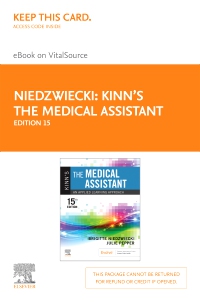 cover image - Kinn's The Medical Assistant - Elsevier eBook on VitalSource (Retail Access Card),15th Edition
