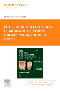 cover image - The Netter Collection of Medical Illustrations: Urinary System, Volume 5 - Elsevier E-Book on VitalSource (Retail Access Card), 3rd Edition