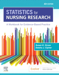 cover image - Statistics for Nursing Research,4th Edition