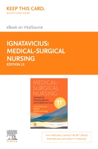cover image - Medical-Surgical Nursing - Elsevier eBook on VitalSource (Retail Access Card),11th Edition