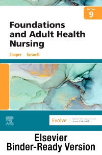 cover image - Foundations and Adult Health Nursing - Binder Ready,9th Edition
