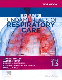 cover image - Workbook for Egan's Fundamentals of Respiratory Care,13th Edition