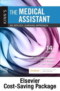 cover image - Kinn's The Medical Assistant - Text, Study Guide and Procedure Checklist Manual, and SimChart for the Medical Office 2022 Edition Package,14th Edition