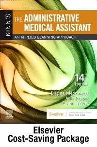 cover image - Kinn's The Administrative Medical Assistant - Text, Study Guide, and SCMO: Learning the Medical Workflow 2022 Edition Package,14th Edition