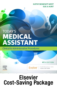 cover image - Today's Medical Assistant - Book, Study Guide, and SimChart for the Medical Office 2022 Edition Package,4th Edition
