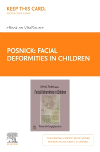 cover image - Facial Deformities in Children - Elsevier E-Book on VitalSource (Retail Access Card),1st Edition
