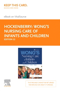 cover image - Wong's Nursing Care of Infants and Children - Elsevier EBook on VitalSource (Retail Access Card),12th Edition