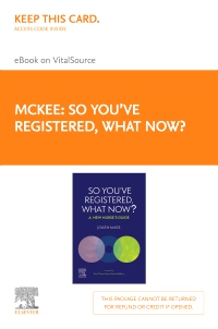 cover image - So You’ve Registered, What Now? - Elsevier E-Book on VitalSource (Retail Access Card),1st Edition