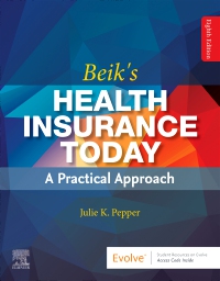 cover image - Beik's Health Insurance Today - Elsevier EBook on VitalSource,8th Edition