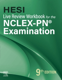 cover image - HESI Live Review Workbook for the NCLEX-PN® Examination,9th Edition
