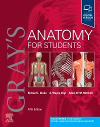cover image - Gray's Anatomy for Students Elsevier eBook on VitalSource,5th Edition