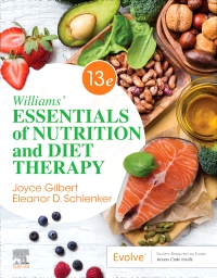 cover image - Williams' Essentials of Nutrition & Diet Therapy - Elsevier E-Book on VitalSource,13th Edition