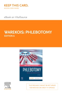 cover image - Phlebotomy - Elsevier eBook on VitalSource (Retail Access Card), 6th Edition