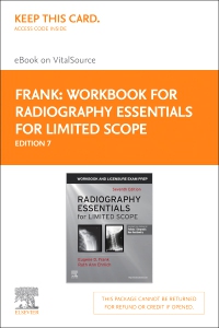 cover image - Workbook for Radiography Essentials for Limited Practice - Elsevier eBook on VitalSource (Retail Access Card), 7th Edition