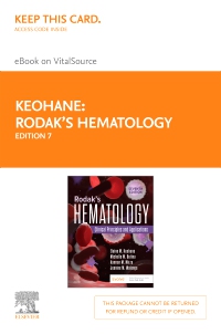 cover image - Rodak's Hematology - Elsevier eBook on VitalSource (Retail Access Card), 7th Edition