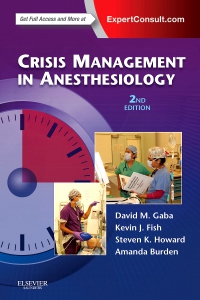 cover image - Crisis Management in Anesthesiology,2nd Edition