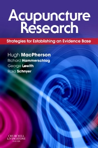 cover image - Acupuncture Research,1st Edition