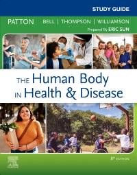 cover image - Study Guide for The Human Body in Health & Disease - Elsevier eBook on VitalSource,8th Edition