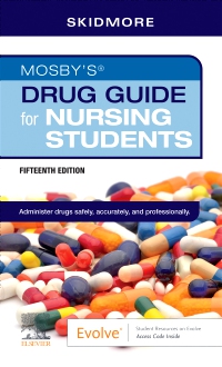 cover image - Mosby's Drug Guide for Nursing Students,15th Edition