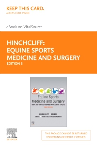 cover image - Equine Sports Medicine and Surgery - Elsevier eBook on VitalSource (Retail Access Card),3rd Edition