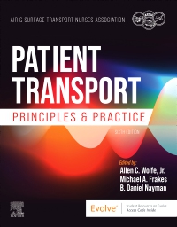 cover image - Patient Transport:Principles and Practice - Elsevier eBook on VitalSource,6th Edition