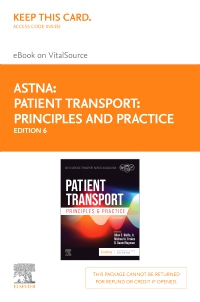 cover image - Patient Transport:Principles and Practice - Elsevier eBook on VitalSource (Retail Access Card),6th Edition