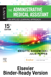 cover image - Kinn's The Administrative Medical Assistant - Binder Ready,15th Edition