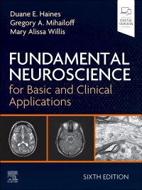 cover image - Fundamental Neuroscience for Basic and Clinical Applications,6th Edition