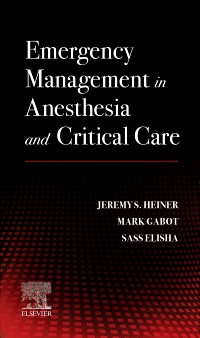 cover image - Emergency Management in Anesthesia and Critical Care - Elsevier E-Book on VitalSource,1st Edition
