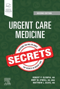 cover image - Urgent Care Medicine Secrets,2nd Edition