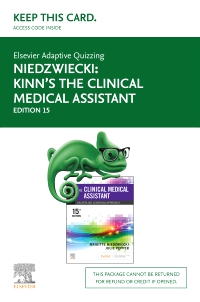 cover image - Elsevier Adaptive Quizzing for Kinn's The Clinical Medical Assistant - Access Card,15th Edition