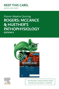 cover image - Elsevier Adaptive Quizzing for McCance & Huether’s Pathophysiology (Access Card),9th Edition