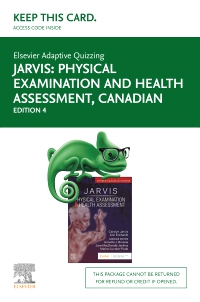 cover image - Elsevier Adaptive Quizzing for Physical Examination and Health Assessment, Canadian(Access Card),4th Edition