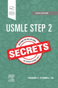 cover image - USMLE Step 2 Secrets - Elsevier E-Book on VitalSource,6th Edition